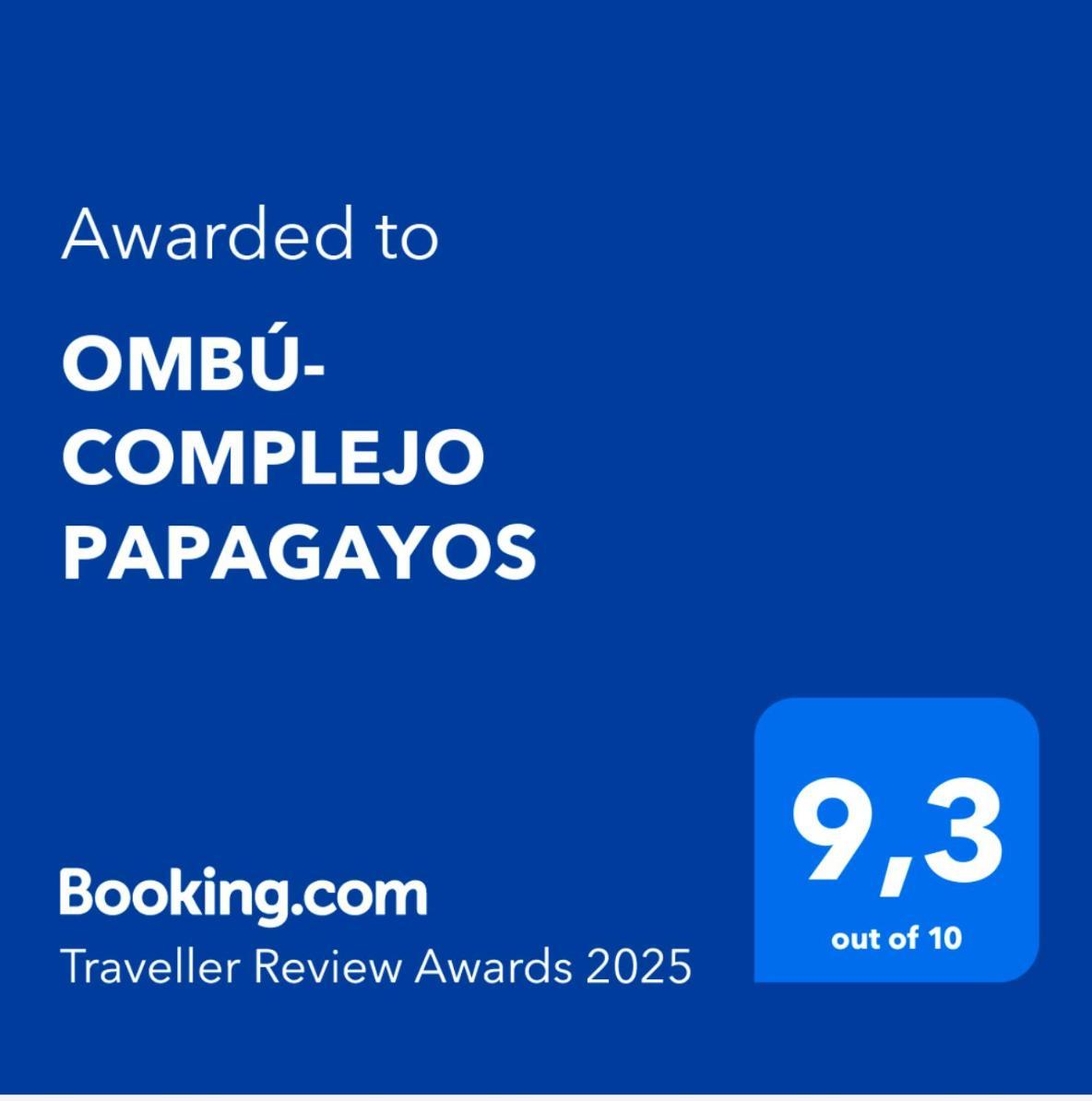 San Bartolomé Ombu- Complejo Papagayos 아파트 외부 사진